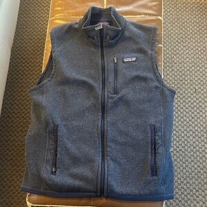 Patagonia Navy Blue Fleece Vest